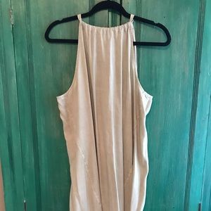 CLOTH & STONE ANTHROPOLOGIE HIGH TIDE HALTER DRESS
